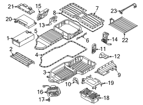 61278486277 BMW CELL MODULE CONNECTOR