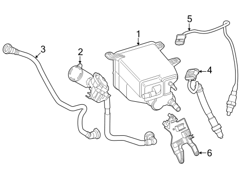 11129884834 BMW SET, OIL SEPARATORS, CYLINDE