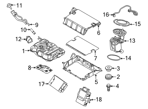 35406889824 BMW ACCELERAT.PEDAL MODULE,AUTOM