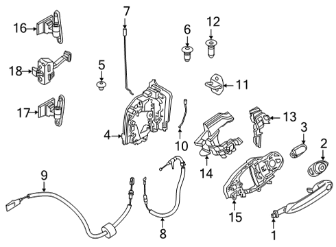 61319484291 BMW Switch Module Operating Unit