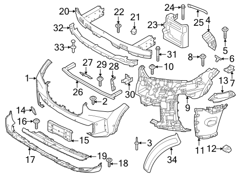 BMW 51115A45324 COVER, TOWING HINGE 51115A45324 BMW COVER, TOWING HINGE