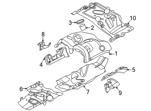 BMW 11655B4A550 BRIDGE FOR V SPACE 11655B4A550 BMW BRIDGE FOR V SPACE