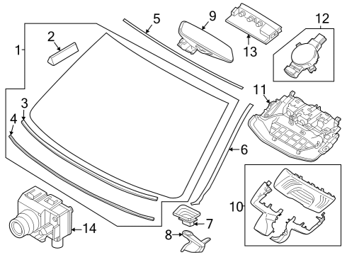 2022 BMW iX CAMERA BMW PERSONAL COPILOT Diagram for 66515B52662