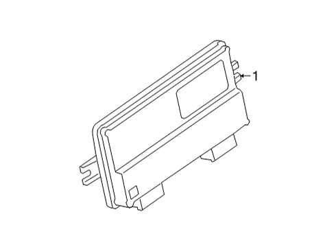 2025 BMW 430i xDrive CONTROL UNIT CAMERA SURROUND Diagram for 66535B39F25