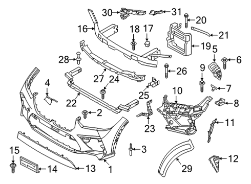 2022 BMW X5 AIR HUMIDIFIER, RIGHT Diagram for 51138746968