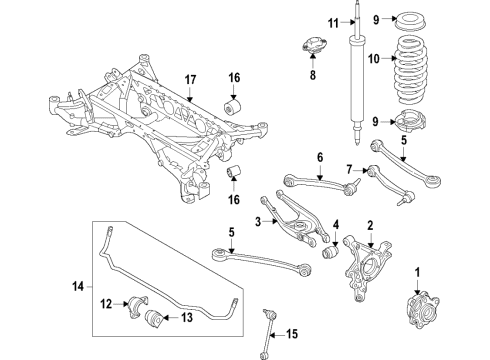 2024 BMW M3 Coil Spring Diagram for 33537888480