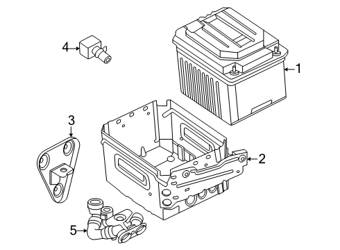 2025 BMW X5 Battery Diagram 2