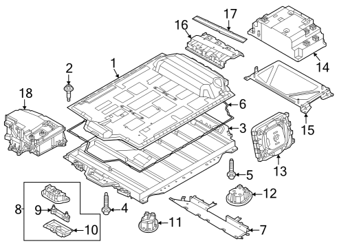 2024 BMW i7 VENTING UNIT Diagram for 61278859306