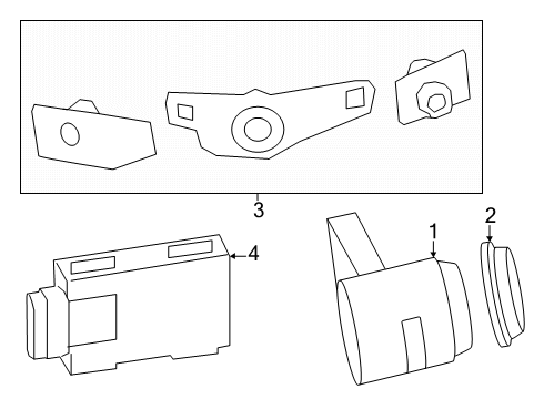 2023 BMW XM Parking Aid Diagram 6