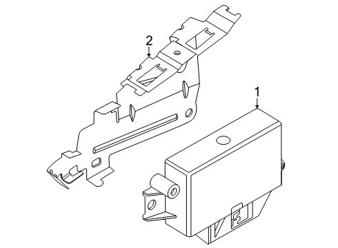 2025 BMW 550e xDrive Electrical Components Diagram 2