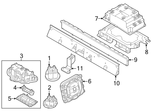 2025 BMW i4 Holder Diagram for 12905A1D759