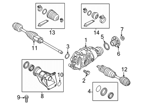 2023 BMW 230i xDrive DRIVE FLANGE Diagram for 31508856549