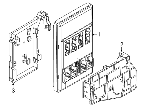 2025 BMW 550e xDrive Fuse Box Diagram 3