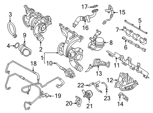 2024 BMW M4 Connector Diagram for 11658090919