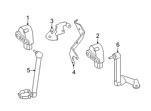 2021 BMW 430i xDrive JOINTED ROD FRONT Diagram for 37148851838