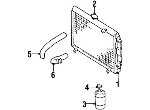 2018 BMW 750i Repair Kit, A/C Control Panel,Rear Cabin Diagram for 61316834410