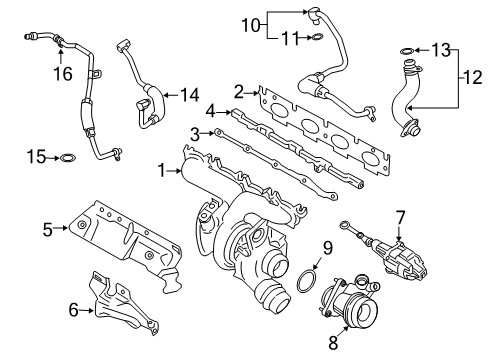 2021 BMW X3 M TERMINAL STRIP Diagram for 11628678769
