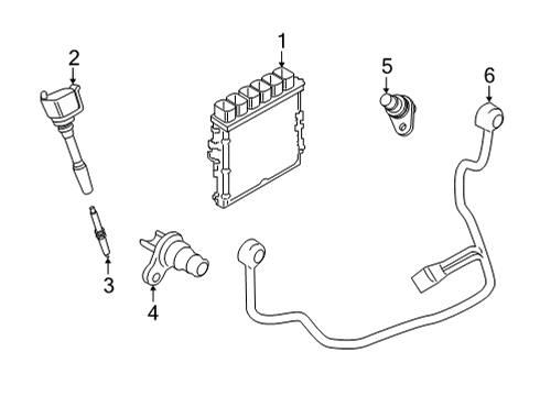 2024 BMW M850i xDrive Gran Coupe BASIC CONTROL UNIT Diagram for 12145A4DEF4