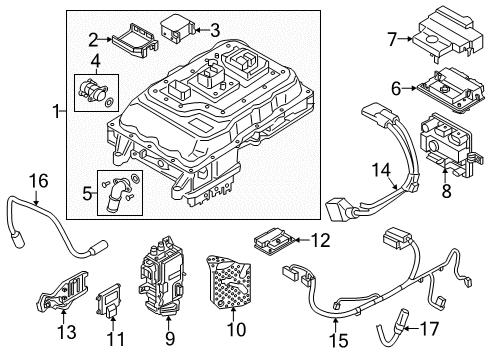 2021 BMW i3s BASE CONTROL UNIT FOR REME Diagram for 12329489807