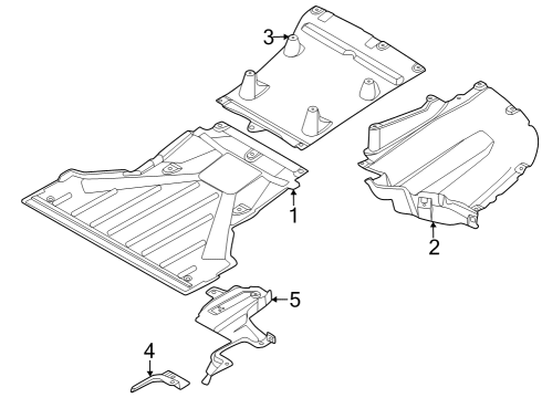 2024 BMW i7 DEFLECTOR LIP, REAR RIGHT Diagram for 51759498308