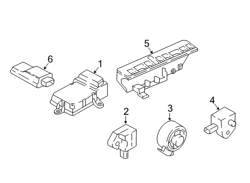 2022 BMW 330e xDrive SENSOR DOOR Diagram for 65775A67847