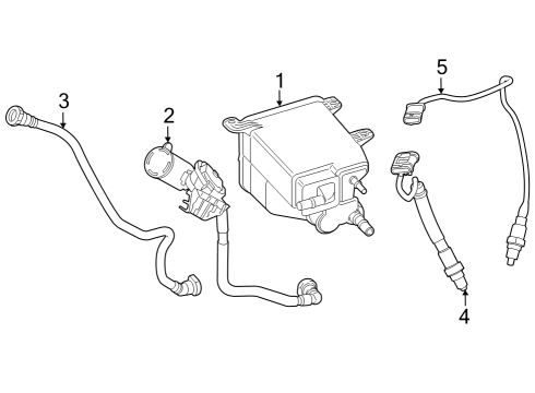 2024 BMW 740i FUEL PRESSURE SENSOR Diagram for 13539897156