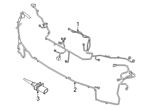2025 BMW XM Electrical Components - Front Bumper Diagram 5