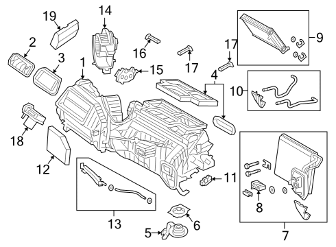 2025 BMW i4 FEINSTAUBFILTER NANO Diagram for 64115A2AD31