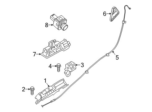 2025 BMW 228 xDrive Gran Coupe Lock & Hardware Diagram 3