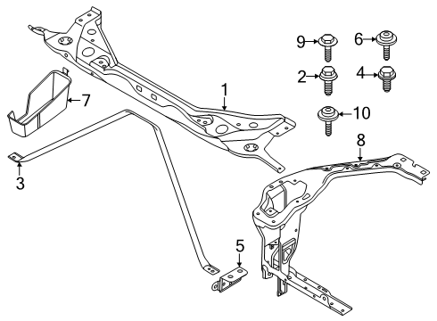 2025 BMW X2 COMBINATION HEXAGON BOLT Diagram for 07149627506