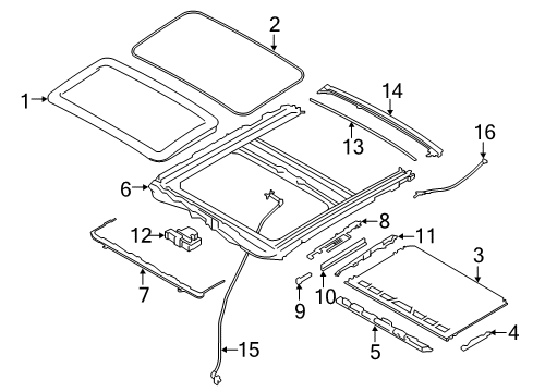 2021 BMW M240i xDrive REINFORCEMENT PLATE, RIGHT Diagram for 54107360212