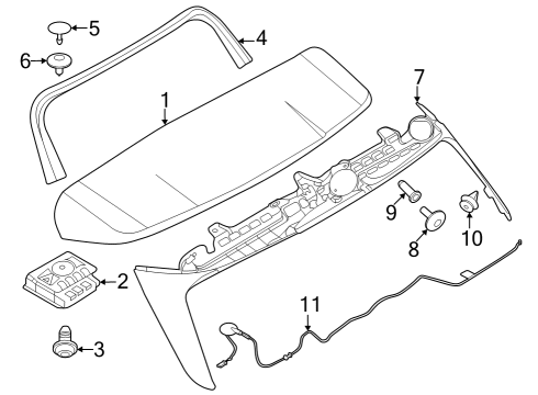 2022 BMW iX SLIDING NUT Diagram for 51627946739