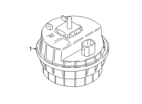 2021 BMW 530e COVER, EMERGENCY HORN Diagram for 65759826600