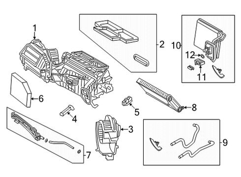 2023 BMW M2 SENSOR RAIN/LIGHT Diagram for 61359873612