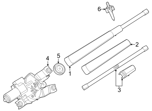 2023 BMW X1 Wiper Motor Rear Window Diagram for 67639464977