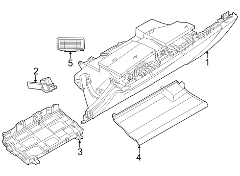2024 BMW X1 Rubber Buffer Diagram for 51459632716