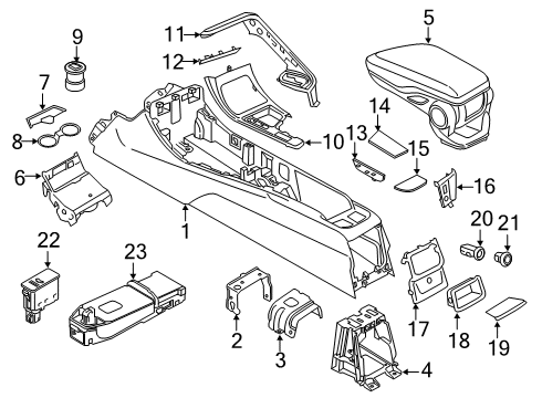 2022 BMW X2 CLASP WITH SEAM Diagram for 51166841184