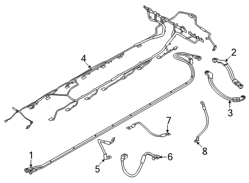 2024 BMW i5 Battery, Cooling System, Traction Motor Components Diagram 4
