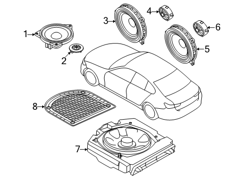 2025 BMW 228 xDrive Gran Coupe Sound System Diagram 2