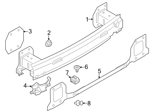 2022 BMW iX Washer-Gasket Diagram for 51128737801