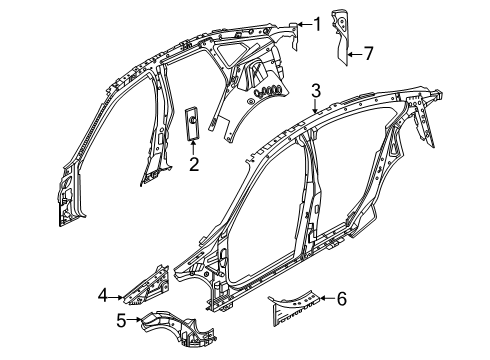 2025 BMW 228 xDrive Gran Coupe Uniside Diagram 2