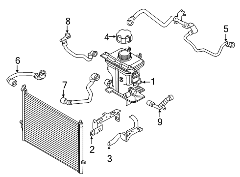 2021 BMW M550i xDrive FOAM SEAL Diagram for 11155A379F6