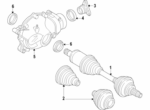 2024 BMW 330e xDrive FINAL DRIVE (FRONT AXLE) Diagram for 31508487444