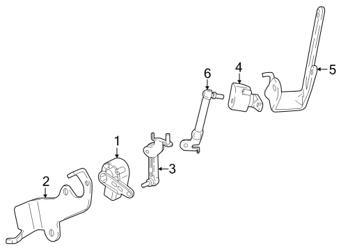 2025 BMW i7 CONTROL ROD LEFT REAR Diagram for 37148846501