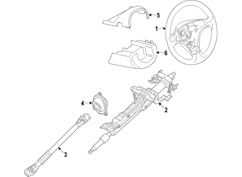 2022 BMW Z4 LOWER JOINT ASSY Diagram for 32306862101