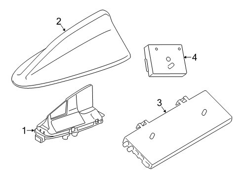 2025 BMW X2 Suppression Filter Diagram for 65205A871C0
