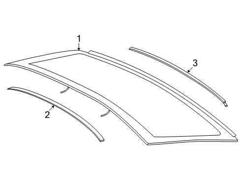 2025 BMW 530i xDrive Rear Window Green Diagram for 51315B336B7