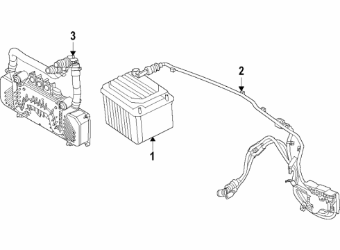 2022 BMW M440i RP ALTERNATOR Diagram for 12318490540