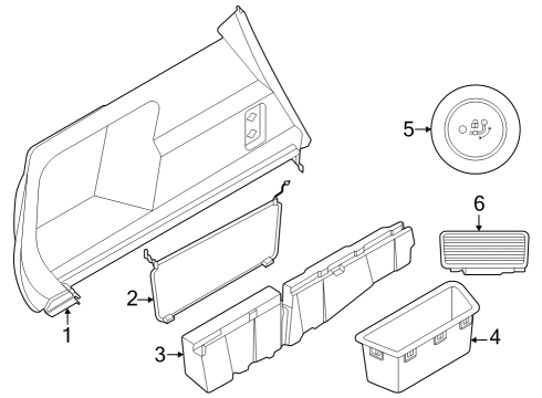 2025 BMW X1 MOUNT SIDE MEMBER RIGHT Diagram for 51479462013