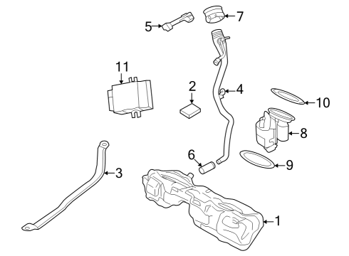2025 BMW 430i xDrive Gran Coupe Control Unit For Fuel Pump Diagram for 16145B4ED21